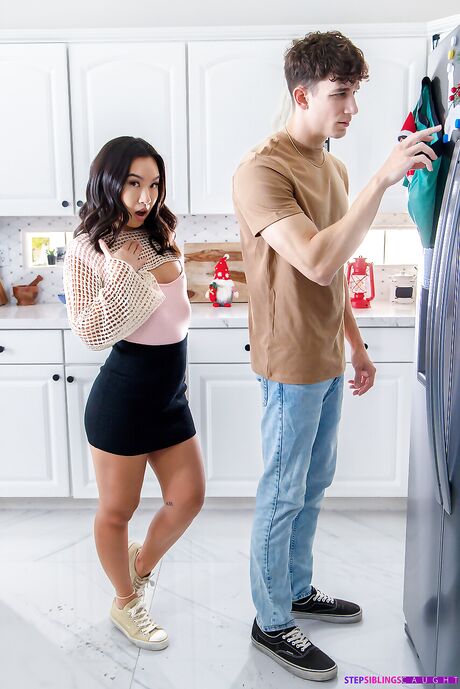 Step Siblings Caught performed by Bianca Bangs, Kimmy Kimm Sex Gallery